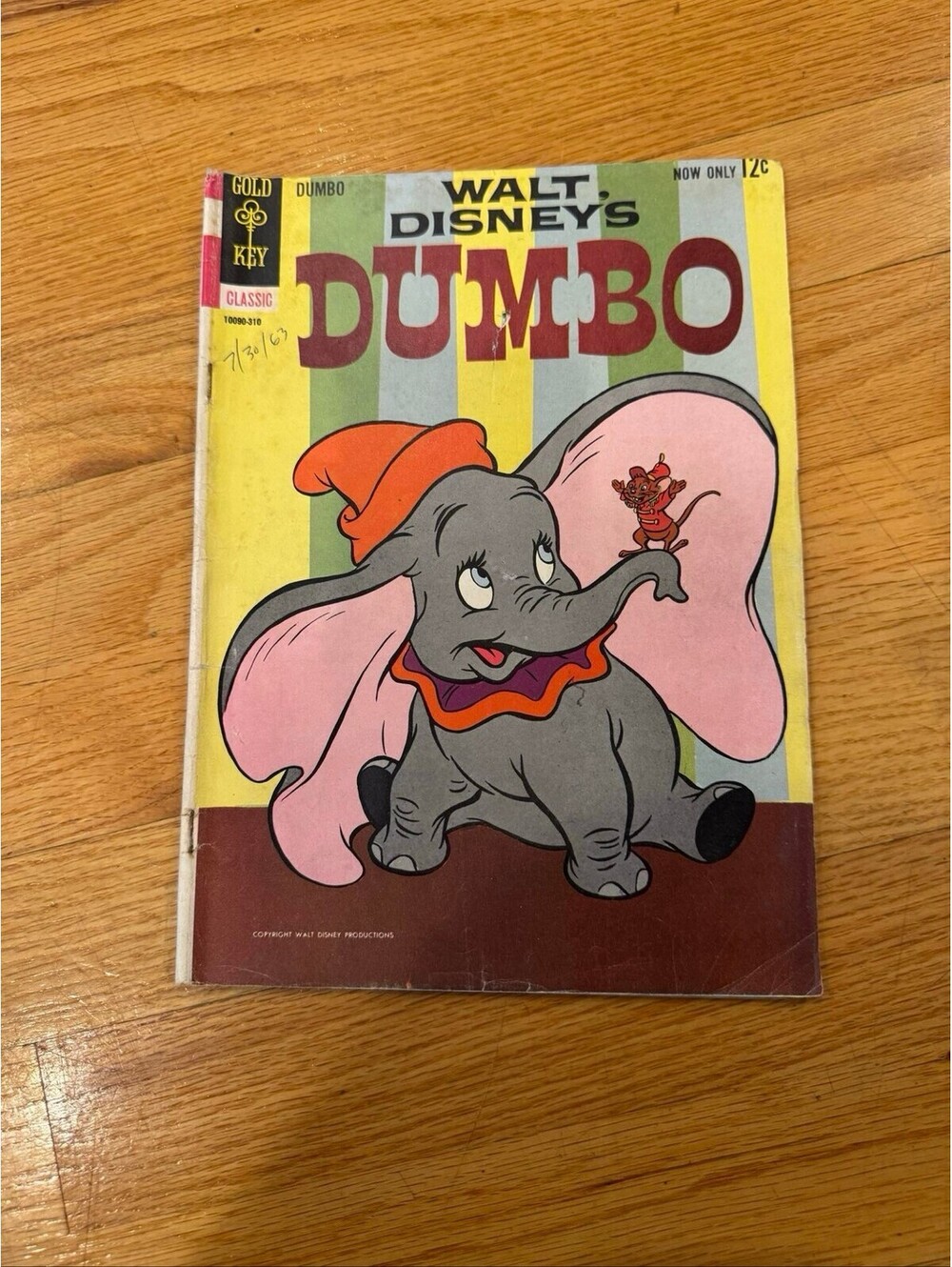 Gold Key Walt Disney's Dumbo Classic #10090-310